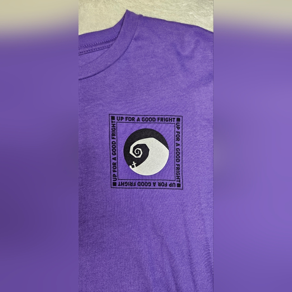 Disney The Nightmare Before Christmas "Up For A Good Fright" Graphic Tee - Picture 5 of 7